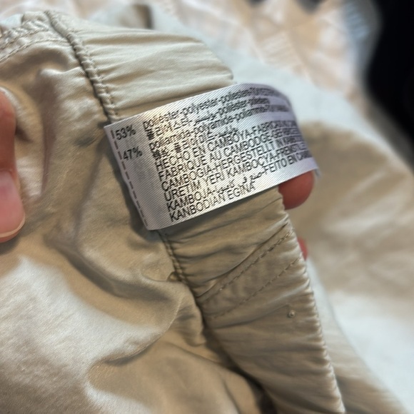 Zara Light Gray/Tan Cargo Pants - Picture 6 of 6